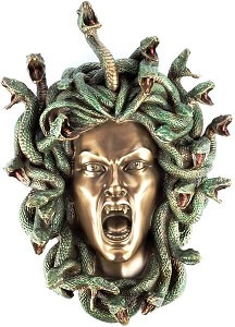 Gorgon-Medusa hoved